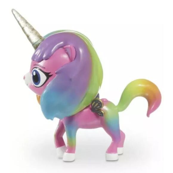 Rainbow Butterfly Unicorn Kitty Unicorn Power Felicity Figure Horn Glows New - Picture 3 of 5